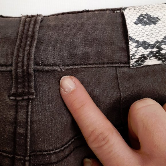 POINT ZERO Vintage Boot Cut Jeans in Chocolate Brown Ombré Fade - Picture 16 of 16